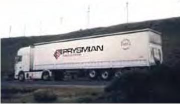 Camión logo Prysmian