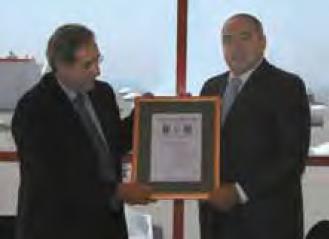 AENOR entrega el certificado de sistema de gestión integrado