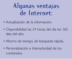Ventajas de Internet