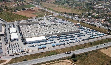 Fábrica Prysmian Cavigel, vista aérea